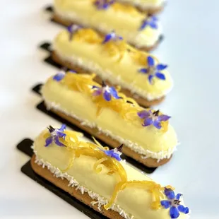 Squeeze the Day! Candied Meyer Lemon, Lemon Cream Mousse, Lemon Poppy Sablee *Gluten Free