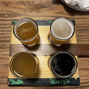 Beer flight