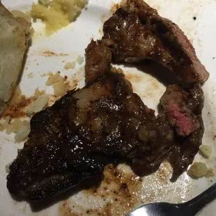 This is all fat from a 12 oz ribeye.