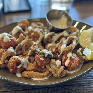 Fried calamari