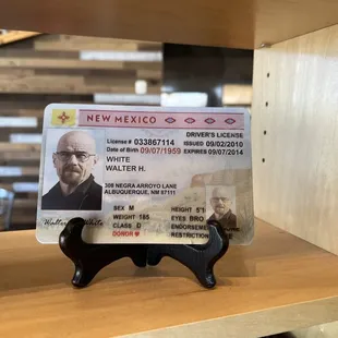 Walter White has been here