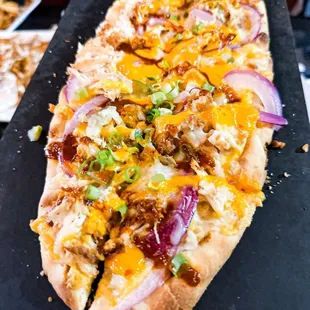 Nashville hot flatbread
