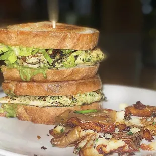 Chicken avocado smash