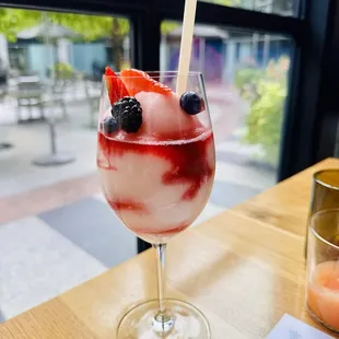 Strawberry Frozé