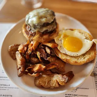 The burger was tasty and the fried egg was a nice touch! Although the burger could've used a bit more seasoning