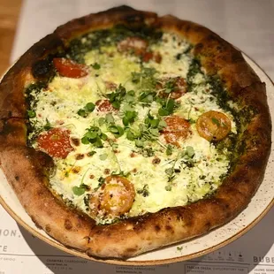 Margherita pizza