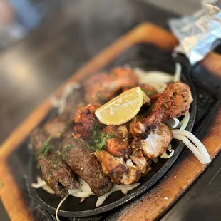 Sizler Mixed Grill - AMAZINF. Melts in your mouth. Don't have to bite it even
