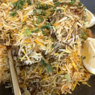 Chicken biryani