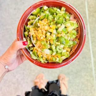 Grilled chicken vermicelli bowl!