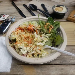 Prettier before I started eating! Samurai no salmon