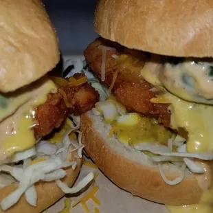 Crispy Bird Slider w/ House Made Pickles