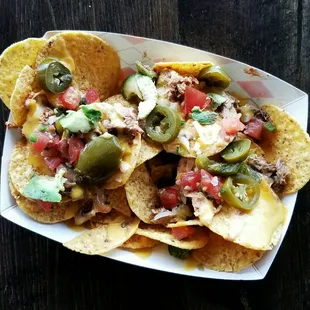 The "Loaded Nachos." More like not so loaded.