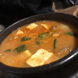 Spicy Tofu Soup