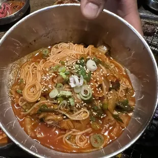 Kimchi Cold Noodles