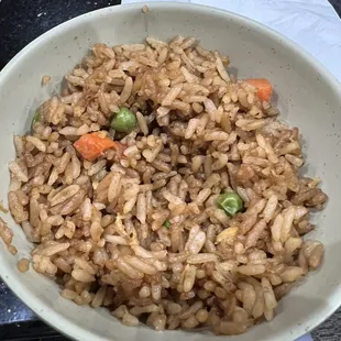 Stale fried rice