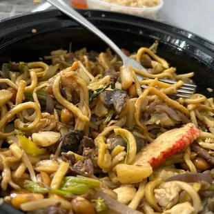 To go large bowl and brown rice