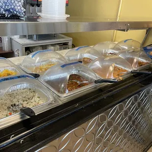 Friday night curry buffet