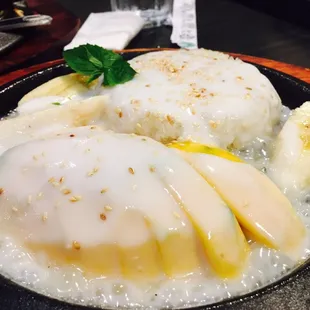 Sizzling Mango Sticky Rice