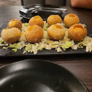 Puri. Mmmm this one had yogurt inside too