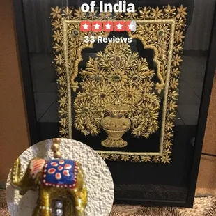 Beautiful artwork as you enter the restaurant. The smell is inviting. This is going to be amazing.