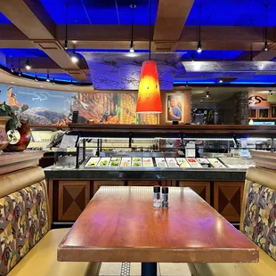 Salad bar view