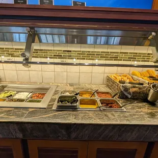 Taco / nacho station