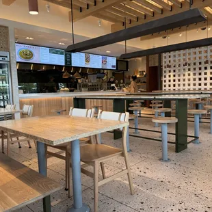 Dining area