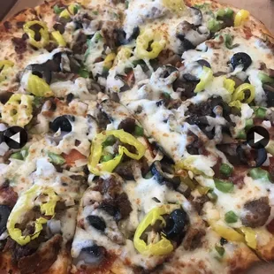 Fresh signature pizzas