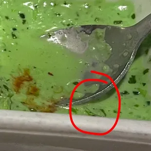 Hair in food