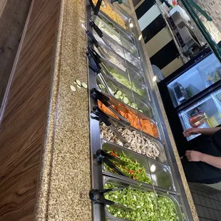 Fresh choice of ingredients.