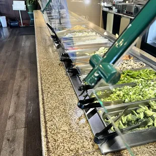 salads, interior