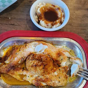 Stuffed Haddock  Excellent