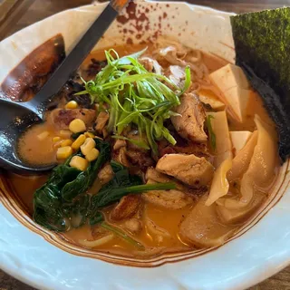 Spicy Cajun Chicken Ramen