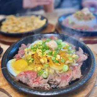 Curry Beef Udon ($15.50) + egg