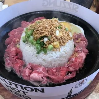 Garlic Beef Pepper Rice