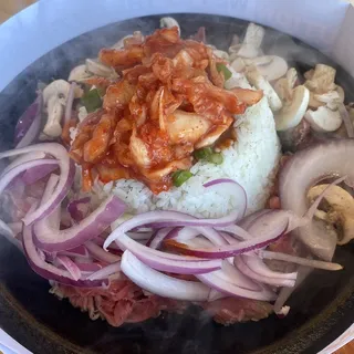 Kimchi Beef Pepper Rice