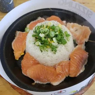 Salmon Pepper Rice