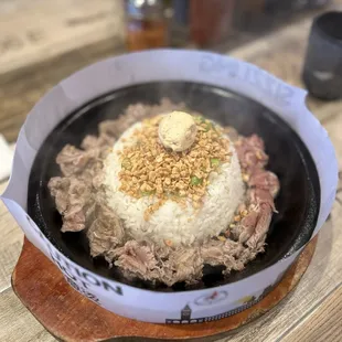 Garlic Beef Pepper Rice