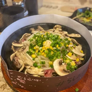 Beef Udon w/ mushroom