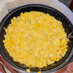 Never thought it'd be possible, but the cheese corn had too much cheese. By quite a lot.