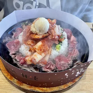 Kimchi Beef Pepper Rice