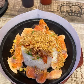 Salmon Pepper Rice