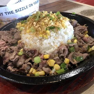 Garlic Beef Pepper Rice