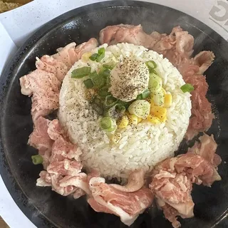 Kurobuta Pork Belly Pepper Rice