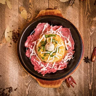 Curry Beef Rice with Cheese