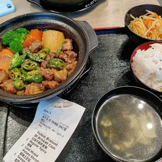 Yellow Braised Beef Brisket Combo