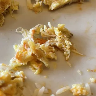 They used real crabs!