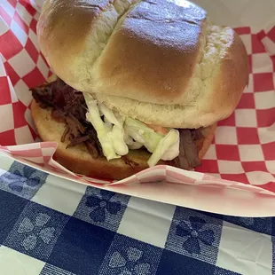 Beef Brisket Sandwich