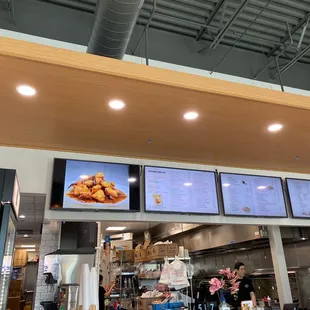 Menu board