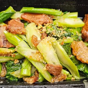 a close up of a bowl of food